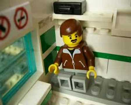 Lego Freight Train Crash