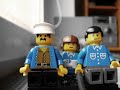 lego city train : station accident  feat  miś 