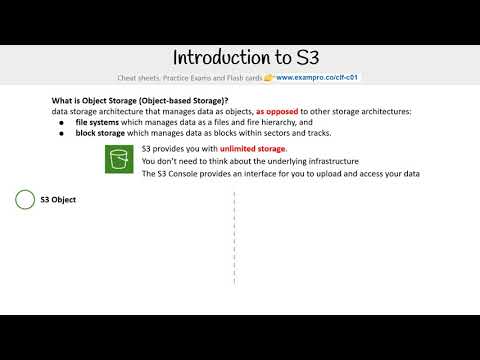 CLF-C01 — Introduction to S3