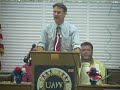 Evan Bayh Rallies UAW Members with Joe Donnelly