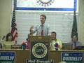 Evan Bayh Rallies UAW Members with Joe Donnelly