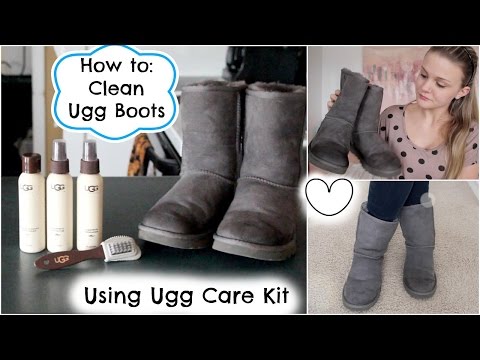 how to care for ugg leather boots