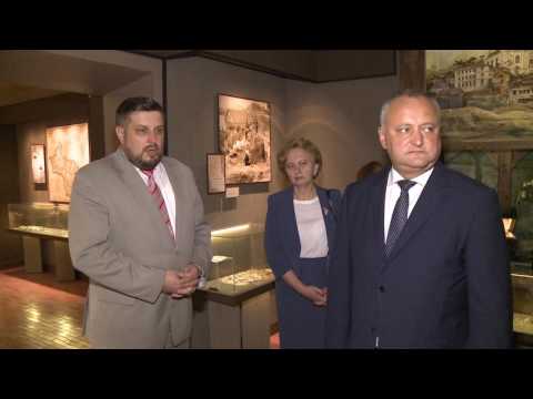 Igor Dodon a vizitat casa-muzeu al renumitului pictor, Marc Chagall, din orașul Vitebsk