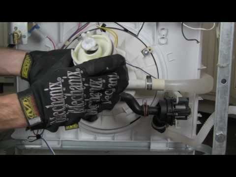 how to repair a dishwasher pump