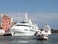 Yacht Ship Rising Sun Venezia Venice Italy