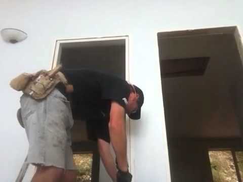 how to remove a door frame