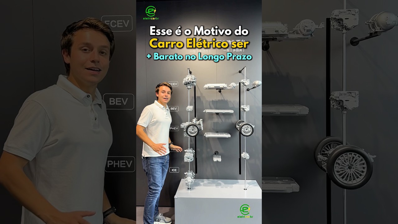 Esse é o Motivo do Carro Elétrico ser Muito Mais Barato de Rodar no Longo Prazo