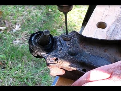 How to replace the lower control arm ball joint in a GM Grand Am, Skylark, Calais, Achieva part 1