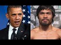 Click here to watch this video Manny Pacquiao Banned From The Grove Over Gay Marriage Comments