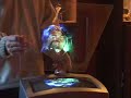 ghostly floating head illusion virtual Hologram ghostly floating head illusion virtual Hologram