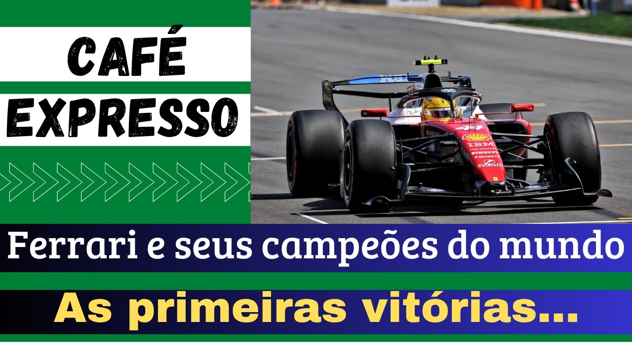 Vitória de Lewis Hamilton e o passado de grandes nomes da Ferrari