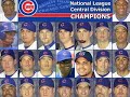 chicago cubs win division