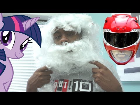BLACK SANTA?? (Shout! Factory RAP) : Black Nerd Comedy
