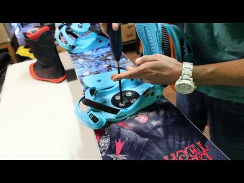 how to fasten snowboard boots
