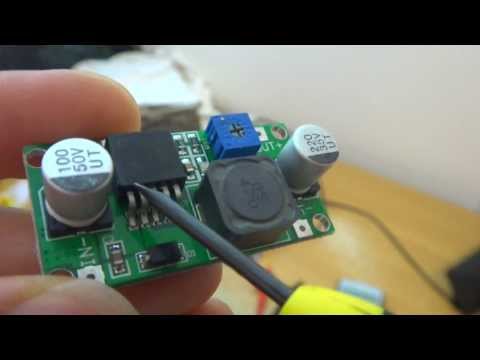 how to adjust lm2596