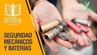 ¿Explotan los cigarrillos electrónicos? Seguridad en mods mecánicos y baterías