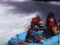 Whitewater River Rafting on the White Salmon River in Washington State over 15 foot drop - Husum Falls - in scenic Columbia Gorge....River Rafting Husum Falls
