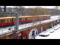 Berlin Zeitraffer im Winter Dezember 2010 HD Timelapse 720p