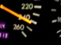 Mercedes SEL500 on German Autobahn