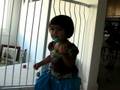 Southie Trisha dancing to English Music