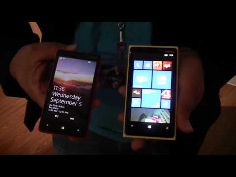 Nokia's Sept 5 Event: Lumia 920 and Lumia 820 Hands On
