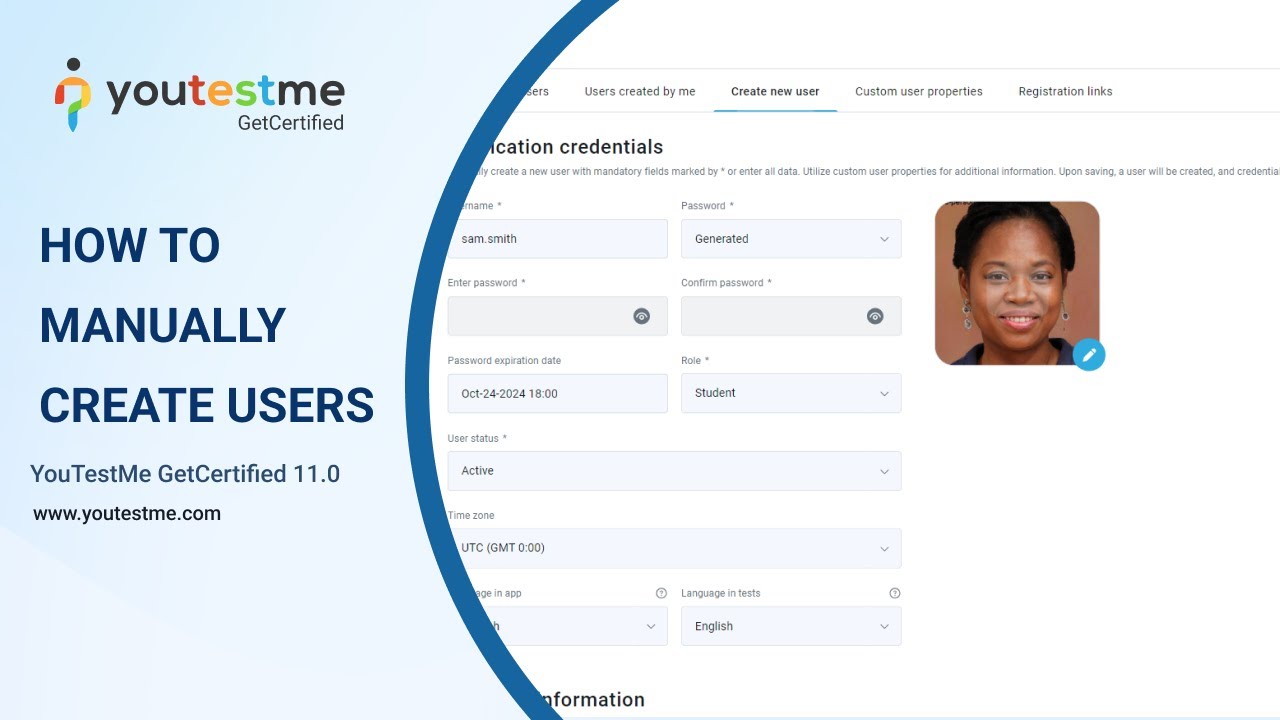 Adding Users Manually