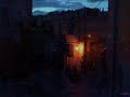 passeggiata per tellaro,in liguria,al tramonto dopo la pioggia..sottofondo at the gates - into the dead sky
