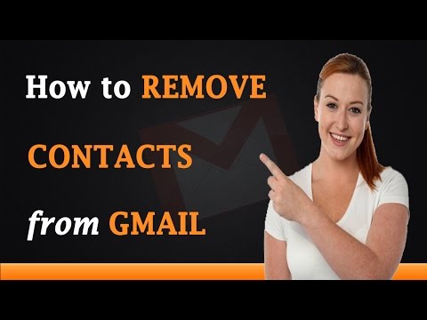 how to remove contacts from gmail