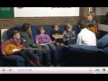 The Mini Band on BBC 1 TV, with Metallica sending their video message!