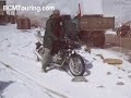 Eric does World's Highest Burnout on his Bajaj Pulsar 220 DTS-Fi at Khardung La, which is located at an altitude of 18,380ft and currently holds the record for being world's highest motorable road. The burnout was done on 6th September 2007 by Eric on his Bajaj Pulsar 220 DTS-Fi during BCMTouring's trip to Ladakh. His bike was also the first Bajaj Pulsar 220 DTS-Fi to make it to Ladakh. You can download the high resolution video here http://www.bcmtouring.com/forum/showthread.php?t=5129