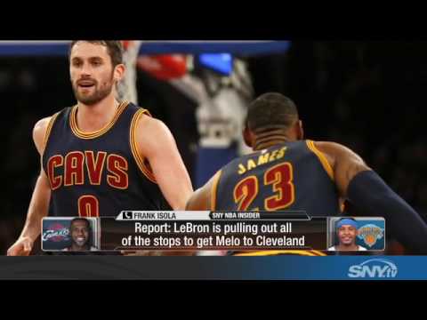 Video: Frank Isola stands by report about LeBron, updates Carmelo status