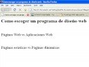 Cómo crear tu propia página web usando HTML : Cómo escoger un programa de diseño web Cómo crear tu propia página web usando HTML : Cómo escoger un programa de diseño web