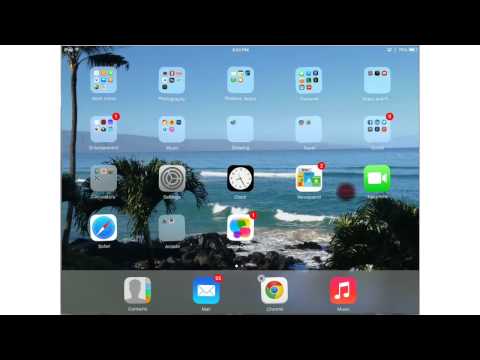 how to organize ipad apps