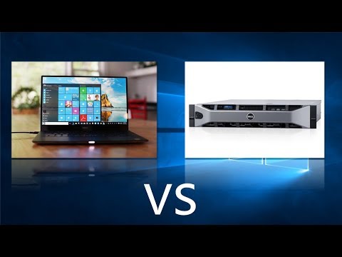 Comparing Windows 10 to Windows Server 2016