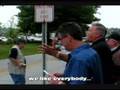 McCain Palin Rally - Obama Protesters vs. McCain Supporters
