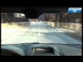 Clio R3 Trophy crash at Valais Rally 2009