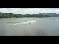 Dwight water skiing