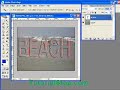 photoshop text effect   layer fill