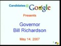 Candidates@google: Bill Richardson Wants A National Ban on Junk 