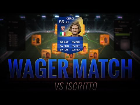 FIFA 14 TOTS CERCI WAGER MATCH !! FIFA 14 CERCI TOTS MATCH A SCOMMESSA