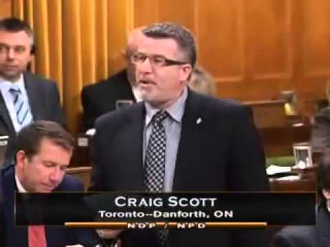Soft - Question Period, May 23, 2013: Craig Scott MP (Toronto-Danforth) and Official Opposition critic for Democratic and Parliamentary Affairs demands more answers...