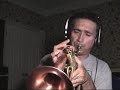 Somewhere Over the Rainbow ballad - Jazz Flugelhorn Ed Trujillo