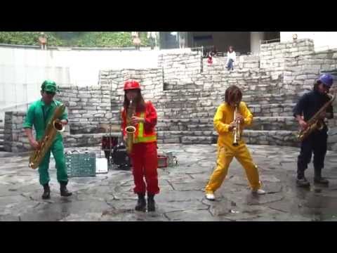 「ルパン三世のテーマ」HIBI★Chazz-K(Street Jazz Sax Ensemble)