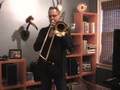 jazz ballad for solo trombone