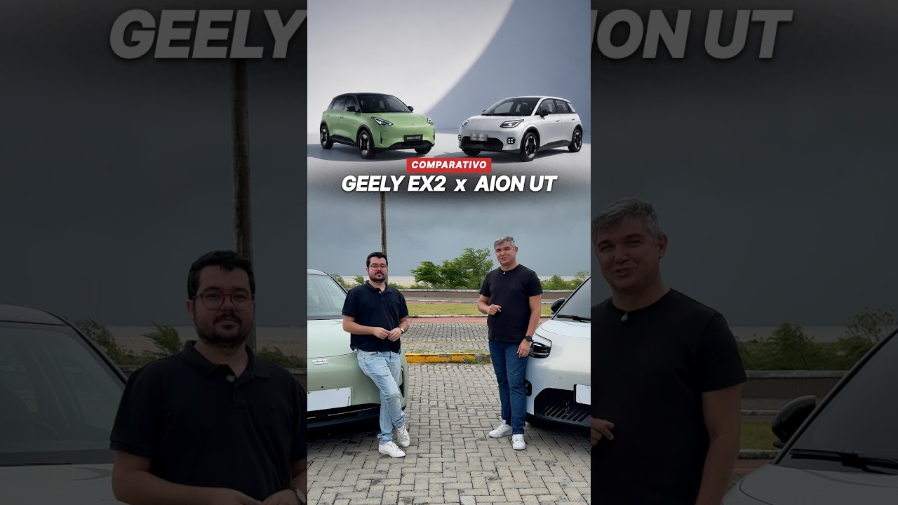 COMPARATIVO Geely EX2 x Aion UT
