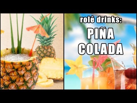drinks - CURTA o vídeo! INSCREVA-SE NO CANAL!) Aprenda a fazer Piña Colada! Mais um bom drink tropical de verão feito no inverno da Califórnia nos estúdios da Tastem...