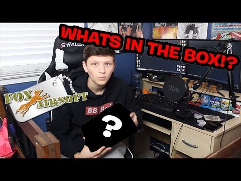 $100 FOX AIRSOFT MYSTERY BOX UNBOXING || BEST ONE YET! || QSAirsoft
