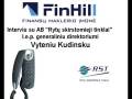 Finhill interviu su AB Rytų skirstomieji tinklai
