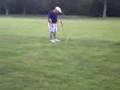 Joe Skis golfing