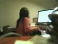 Mom getting the crap scared outta her